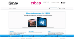 Desktop Screenshot of cibap.xando.nl